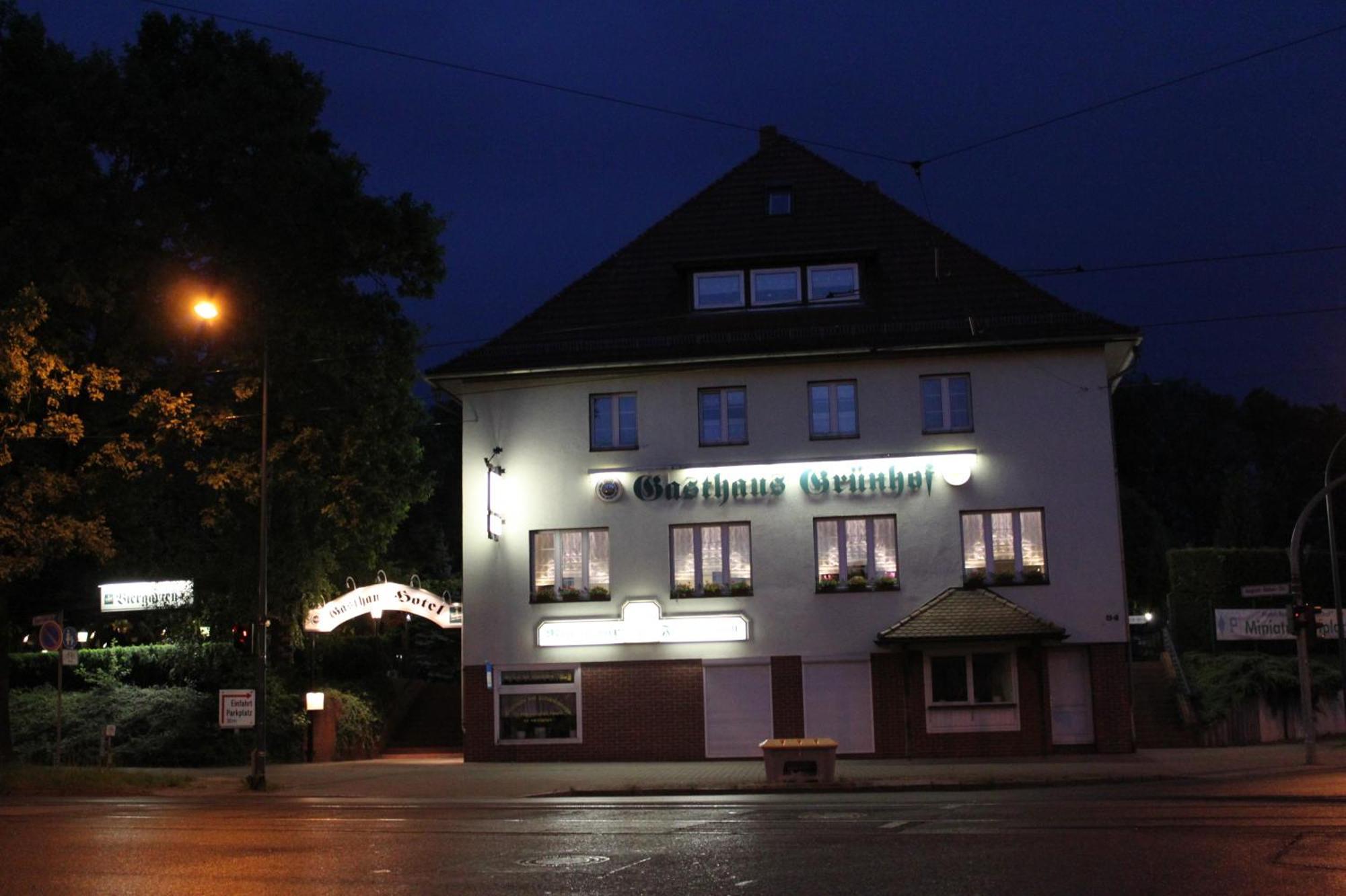 Gasthaus&Hotel Grünhof Frankfurt  Exterior foto