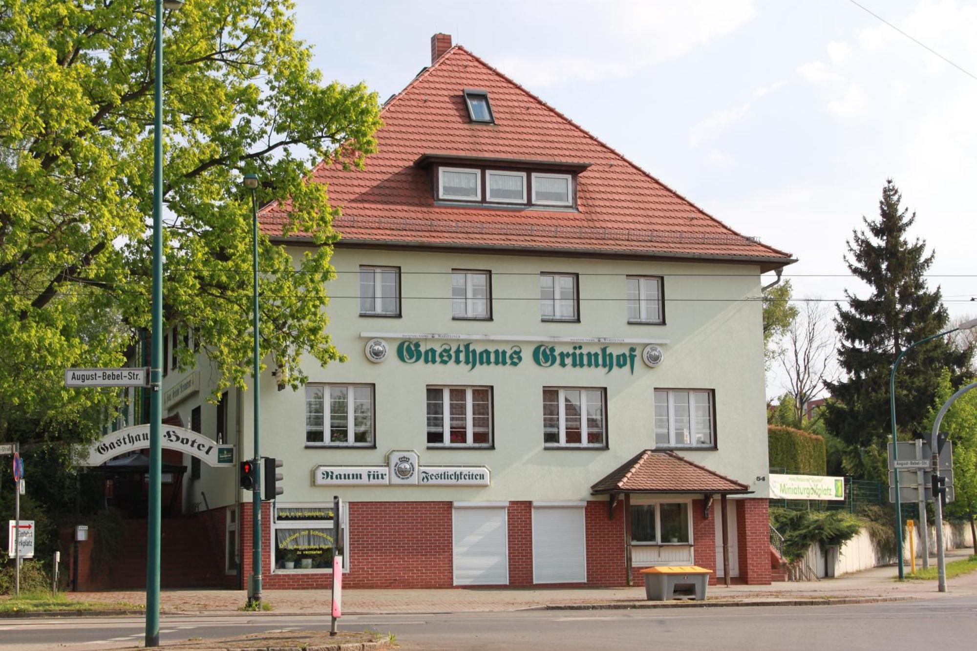 Gasthaus&Hotel Grünhof Frankfurt  Exterior foto